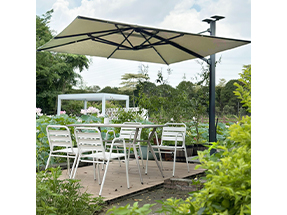 現代（dài）七號（hào）遙控電（diàn）動羅馬傘