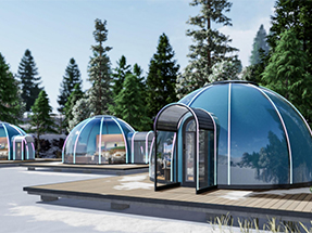 新款高端雙層（céng）中空隔熱星空房